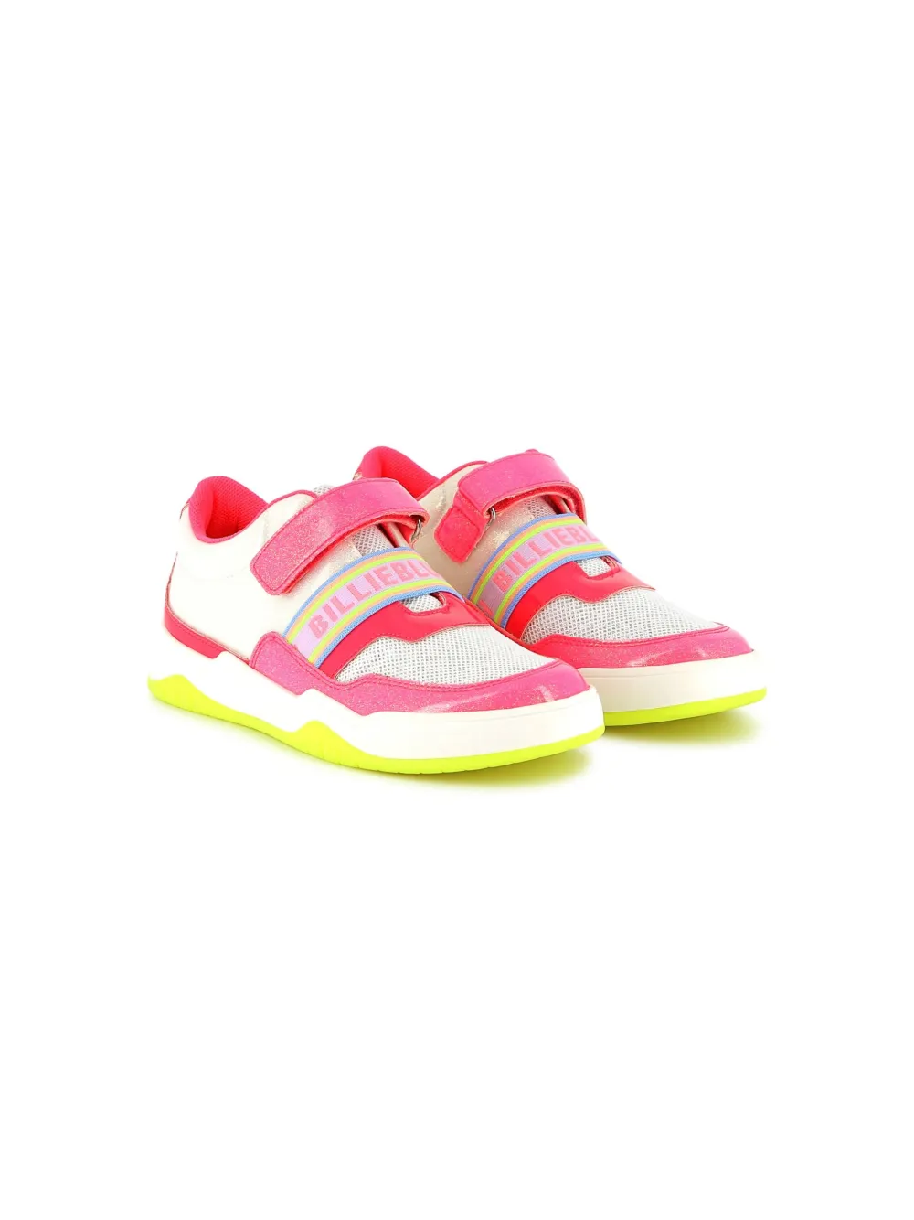 Billieblush Sneakers met logoband Wit