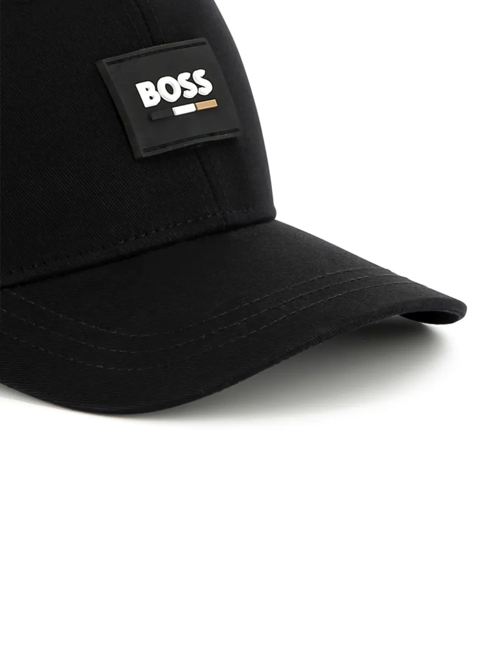 BOSS Kidswear Pet met logo Zwart