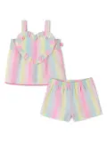 Billieblush striped short set - Pink