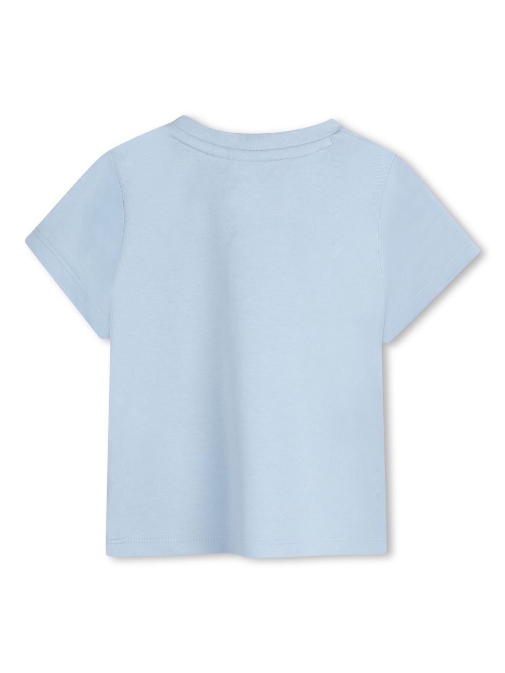 BOSS Kidswear T-shirt met logoprint - Blauw