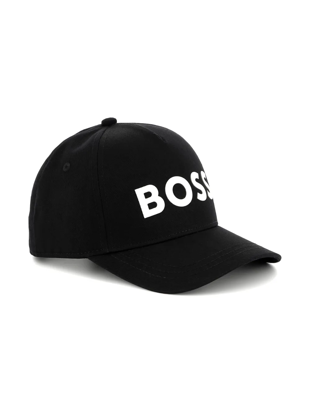 BOSS Kidswear Honkbalpet met logopatch Zwart