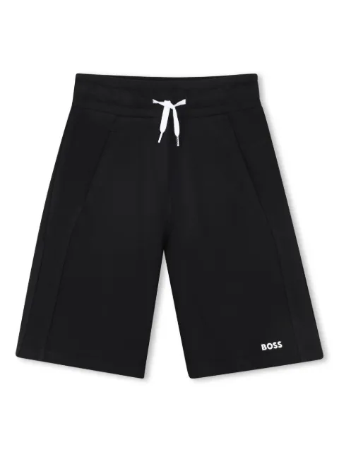 BOSS Kidswear logo-print shorts