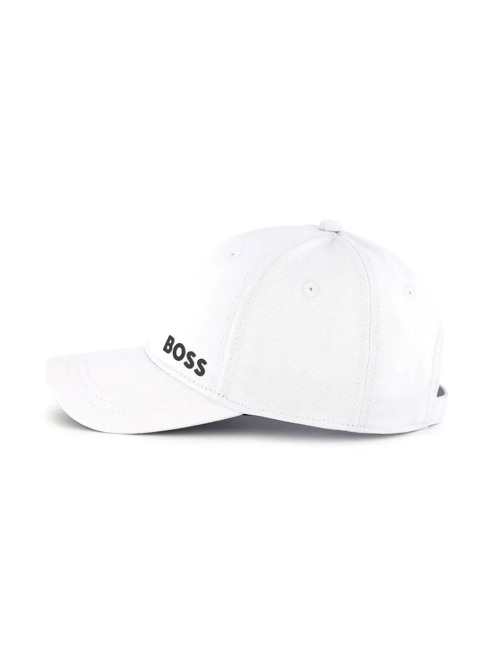 BOSS Kidswear Pet met logo Wit