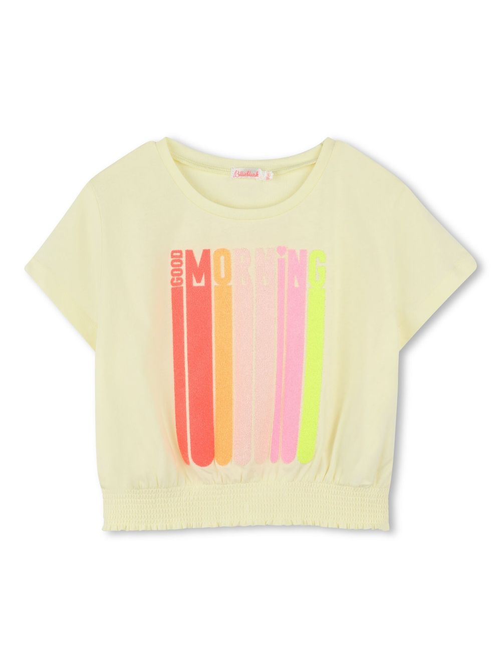 Billieblush graphic-print T-shirt - Yellow