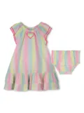 Billieblush striped dress set - Pink