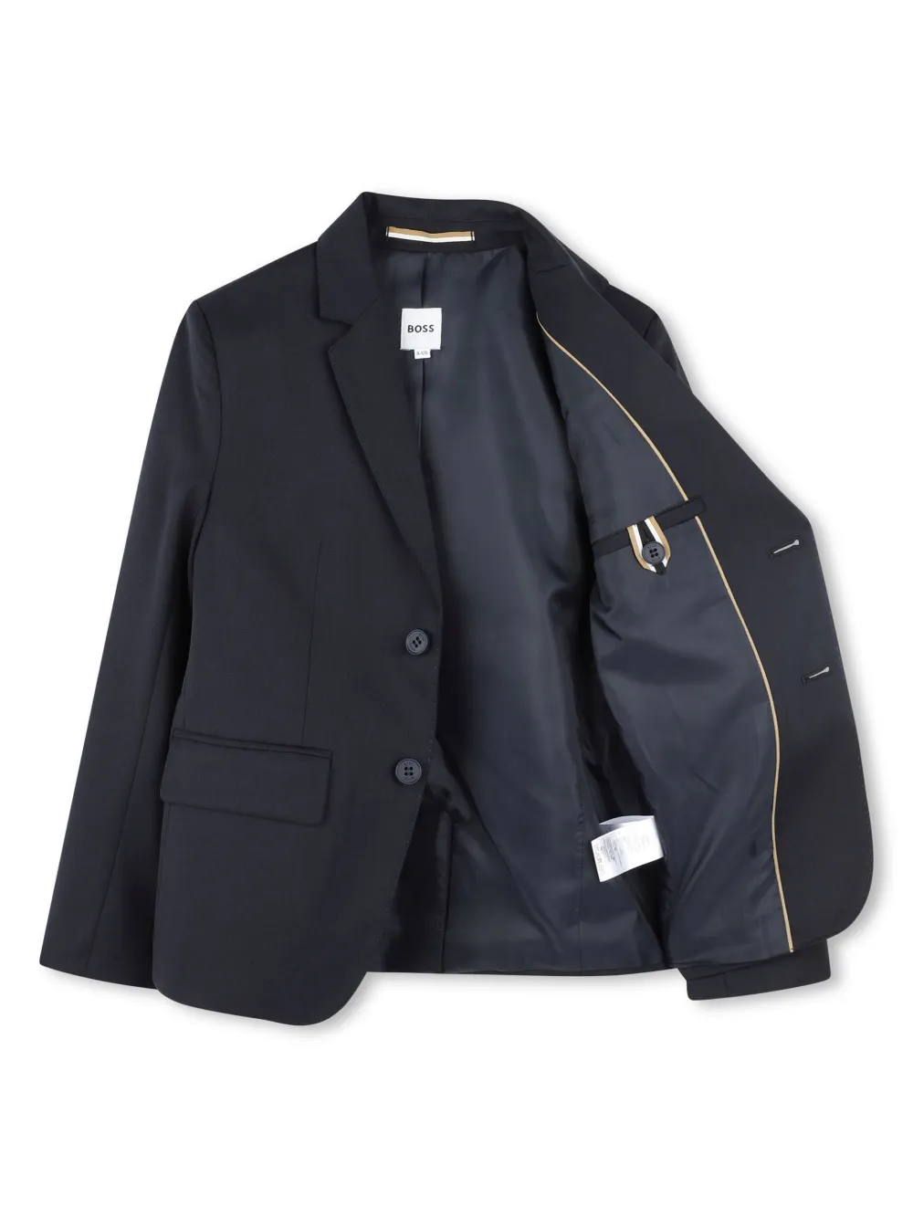 BOSS Kidswear Ceremony blazer Blauw