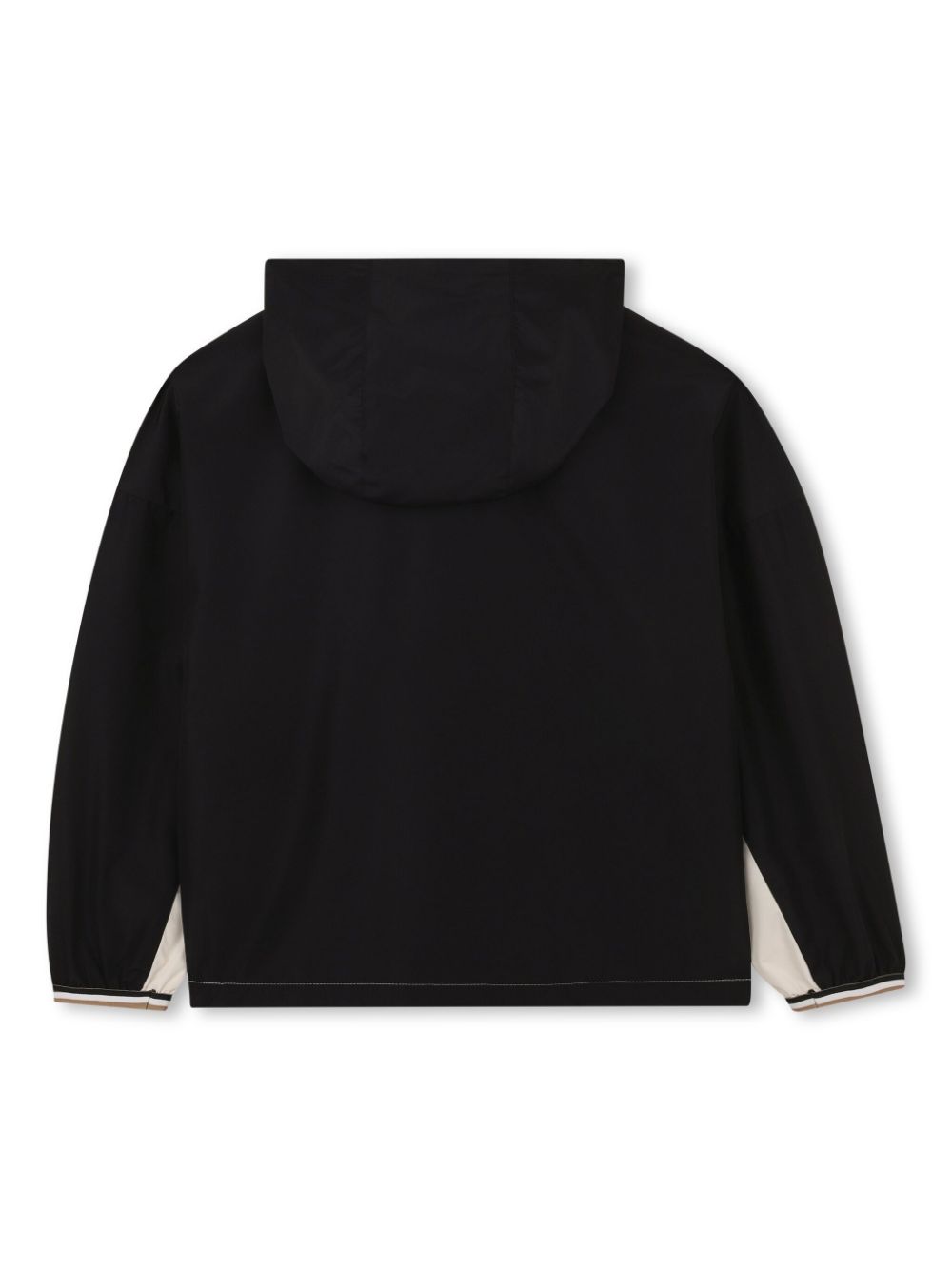 BOSS Kidswear colourblock jacket - Zwart