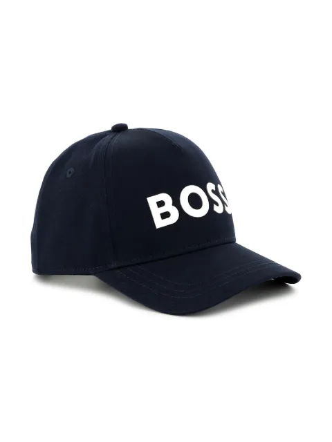 BOSS Kidswear gorra con parche del logo