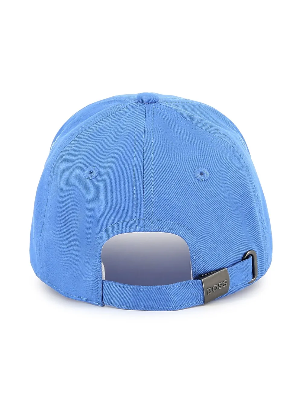 BOSS Kidswear Katoenen pet Blauw