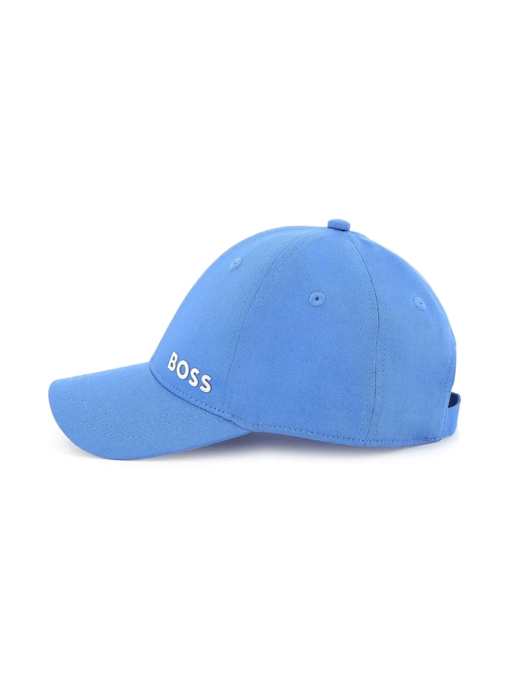 BOSS Kidswear Katoenen pet Blauw