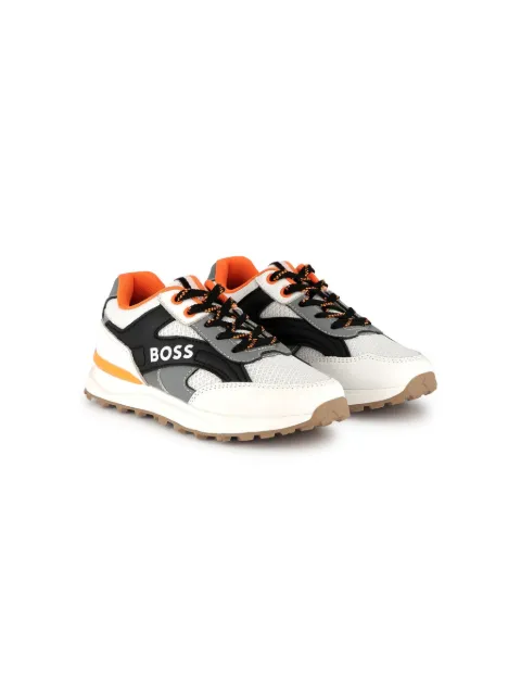 BOSS Kidswear panelled sneakers