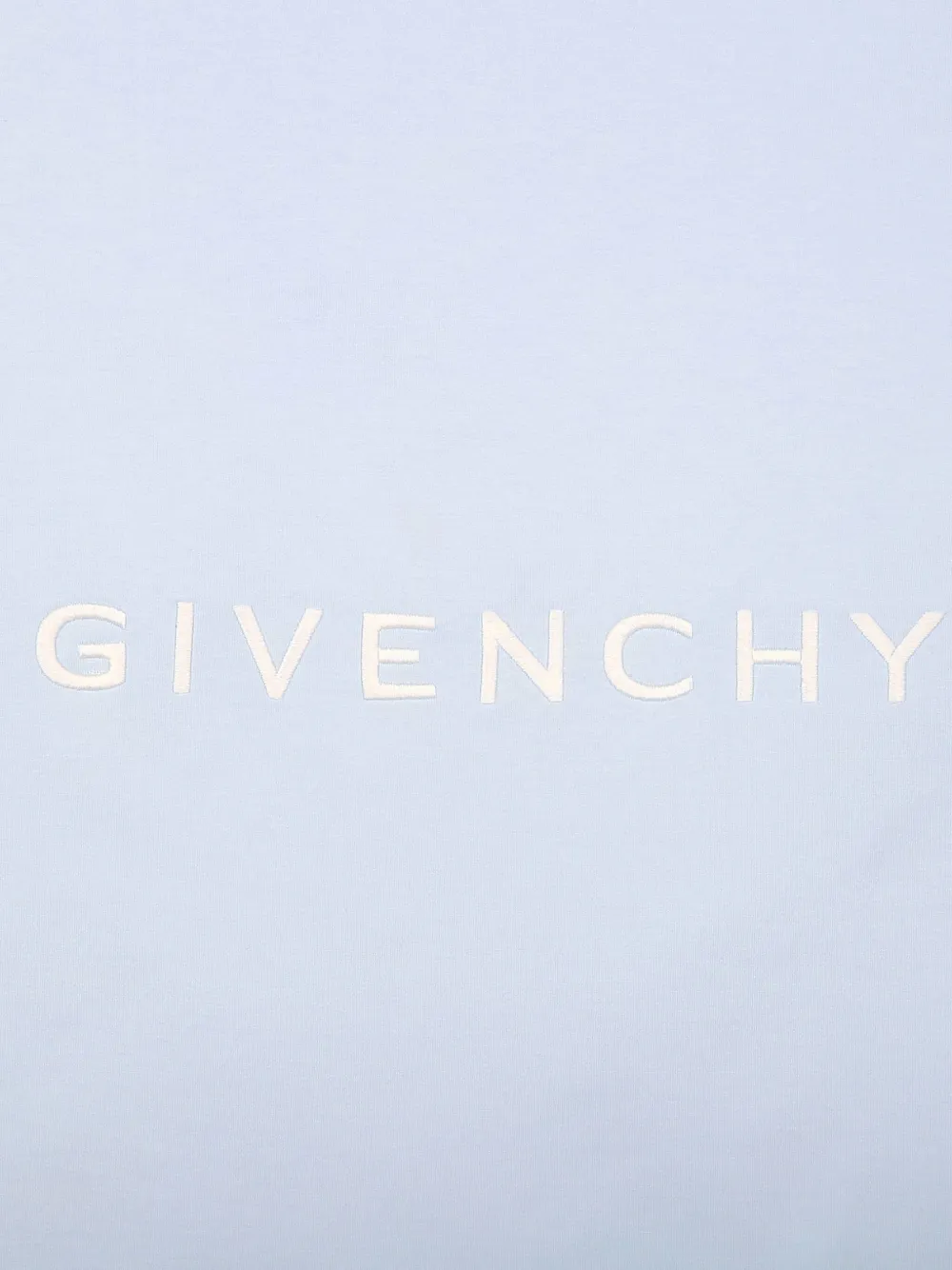 Givenchy Kids Deken met geborduurd logo Blauw