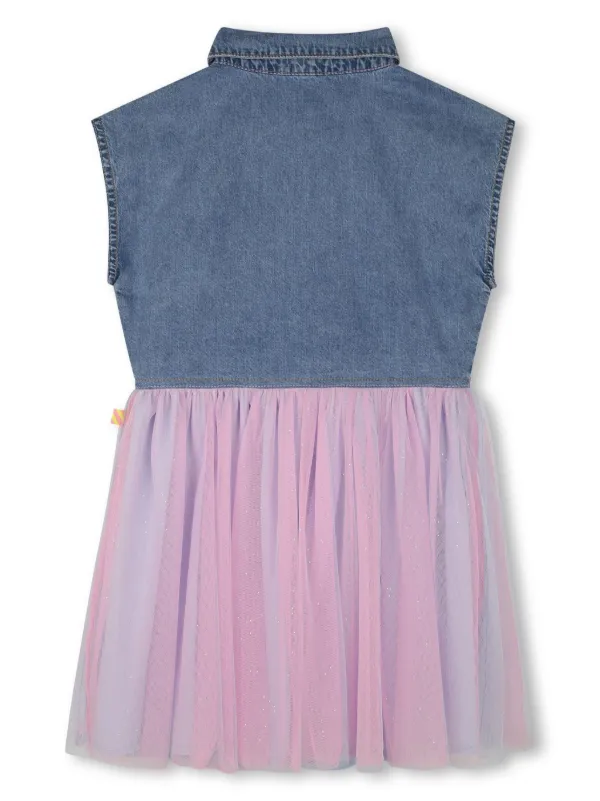white christmas dresses Krist Gudnason Rainbow Smock Dress – OMNIA main image 0