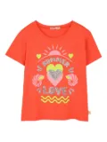 Billieblush sequin-embellished T-shirt - Orange