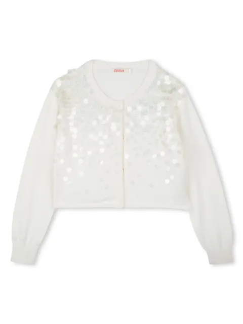 Billieblush cárdigan con lentejuelas