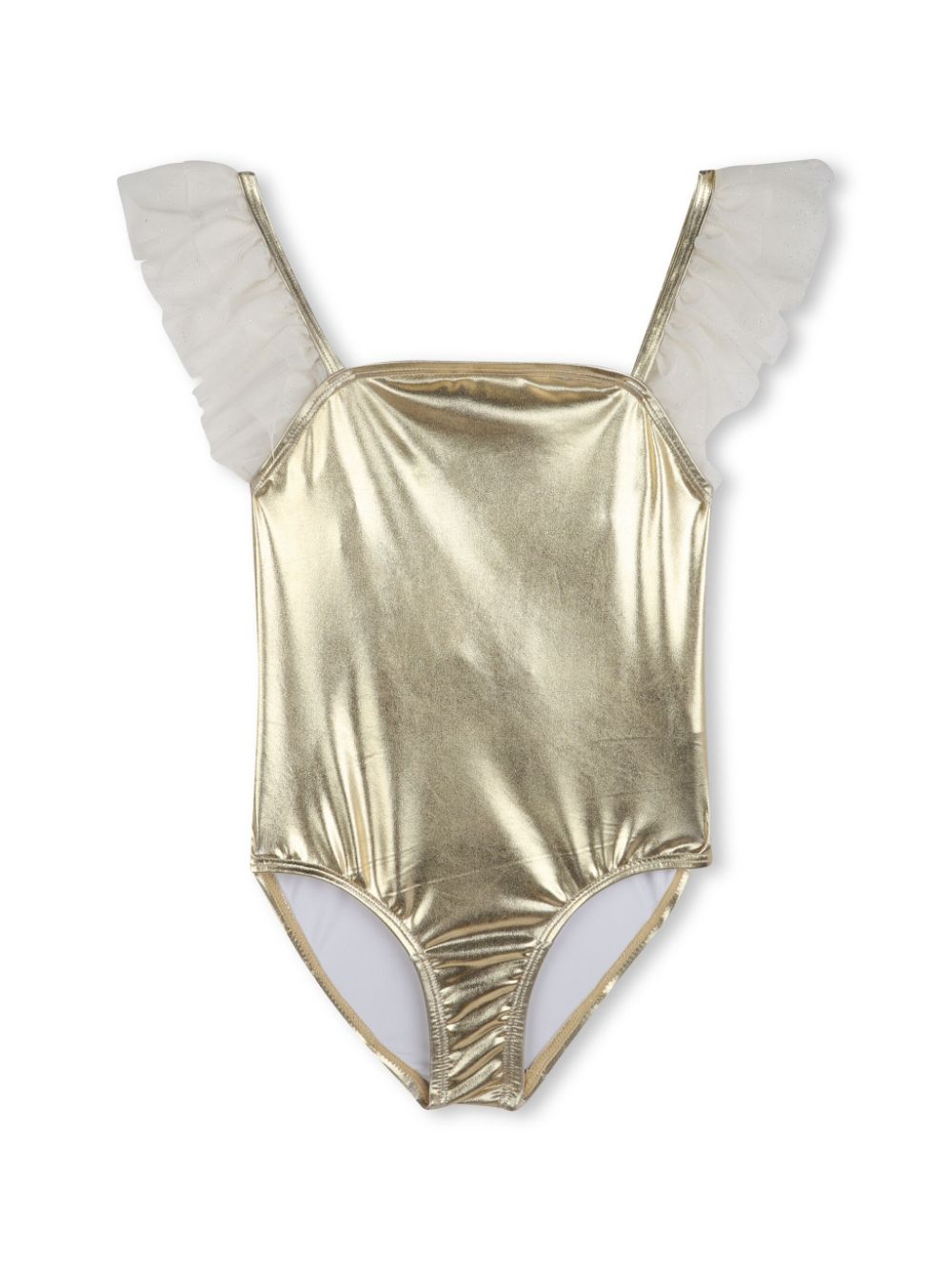 Billieblush metallic swimsuit - Gold