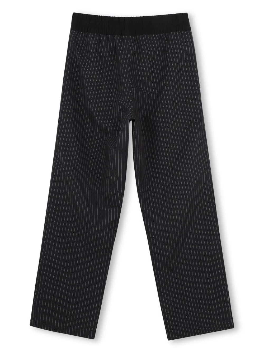 BOSS Kidswear Trainingsbroek met logoprint - Zwart