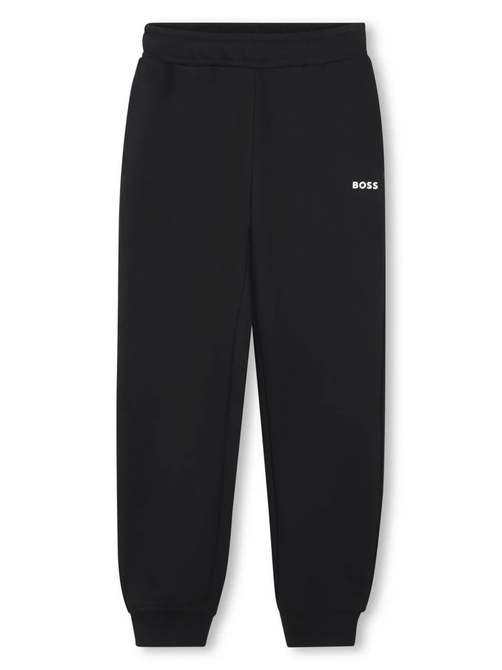 BOSS Kidswear Trainingsbroek met logoprint Zwart