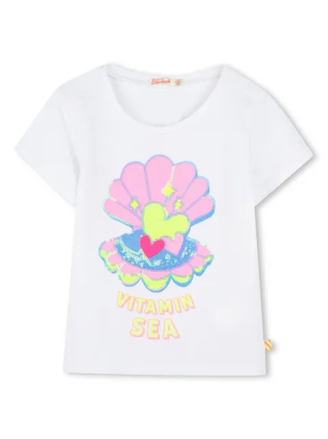 Billieblush sequin-embellished T-shirt