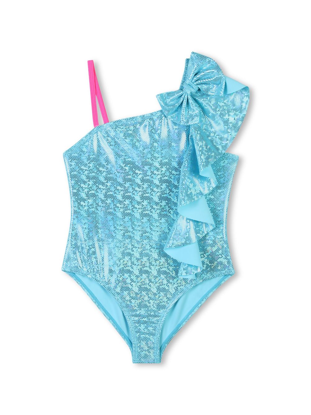 Billieblush ruffled swimsuit - Blue