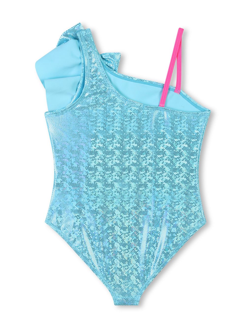 Billieblush ruffled swimsuit - Blue