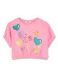 Billieblush sequin-embellished T-shirt - Pink
