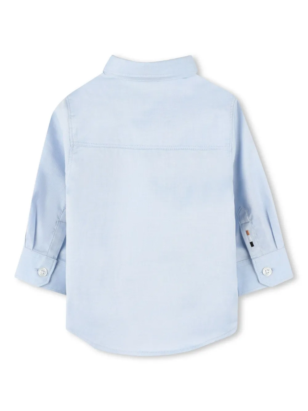 Image 2 of BOSS Kidswear Camisa com logo bordado
