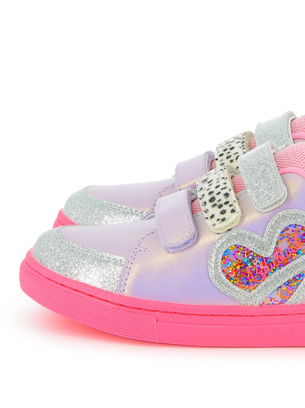 Billieblush appliqué sneakers - Pink