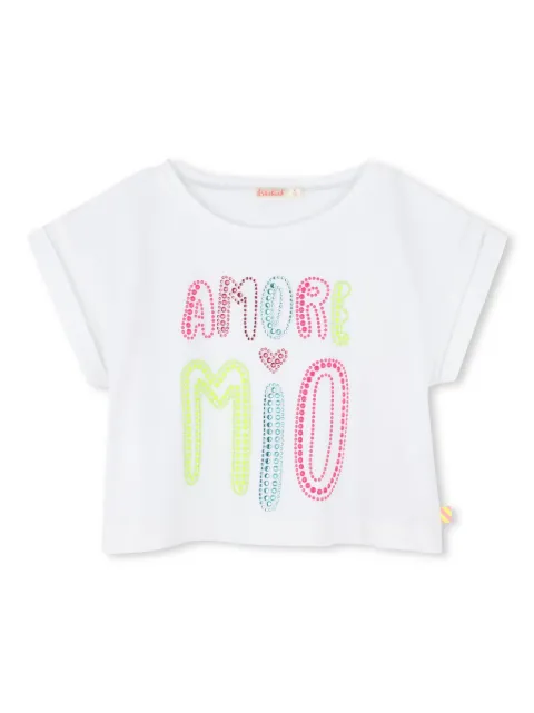 Billieblush studs-embellished T-shirt 
