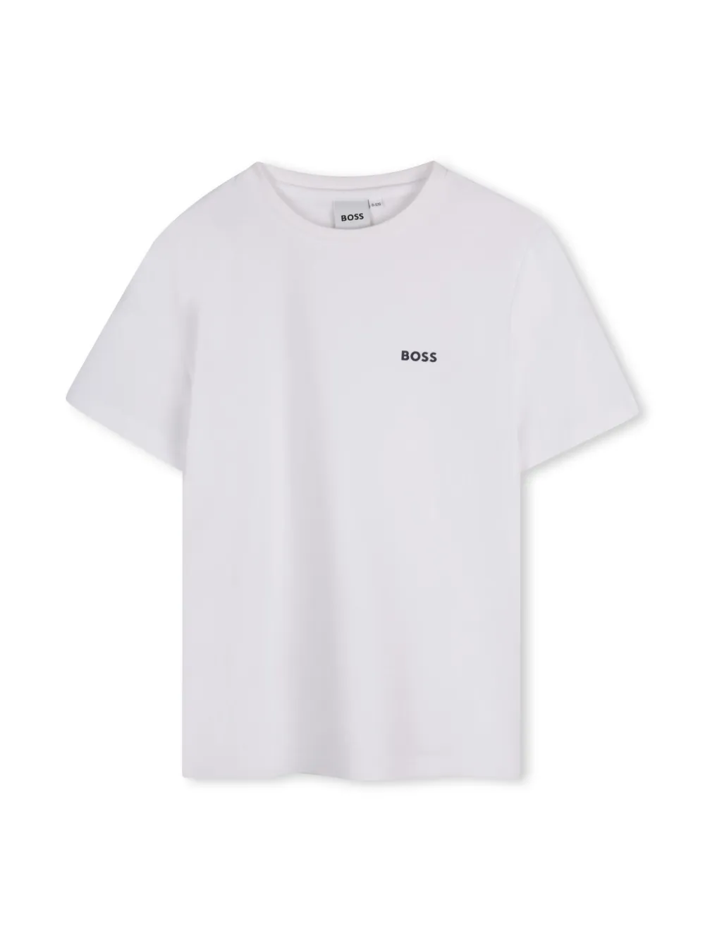 BOSS Kidswear Twee T-shirts met logoprint Zwart