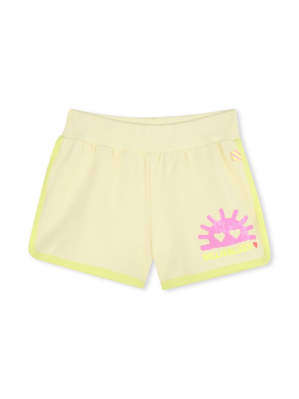 Billieblush sun-print shorts - Yellow