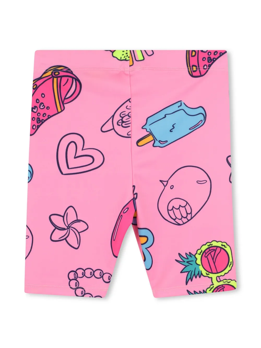 Billieblush Shorts met grafische print - Roze