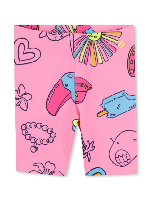 Billieblush bermudas con estampado gráfico