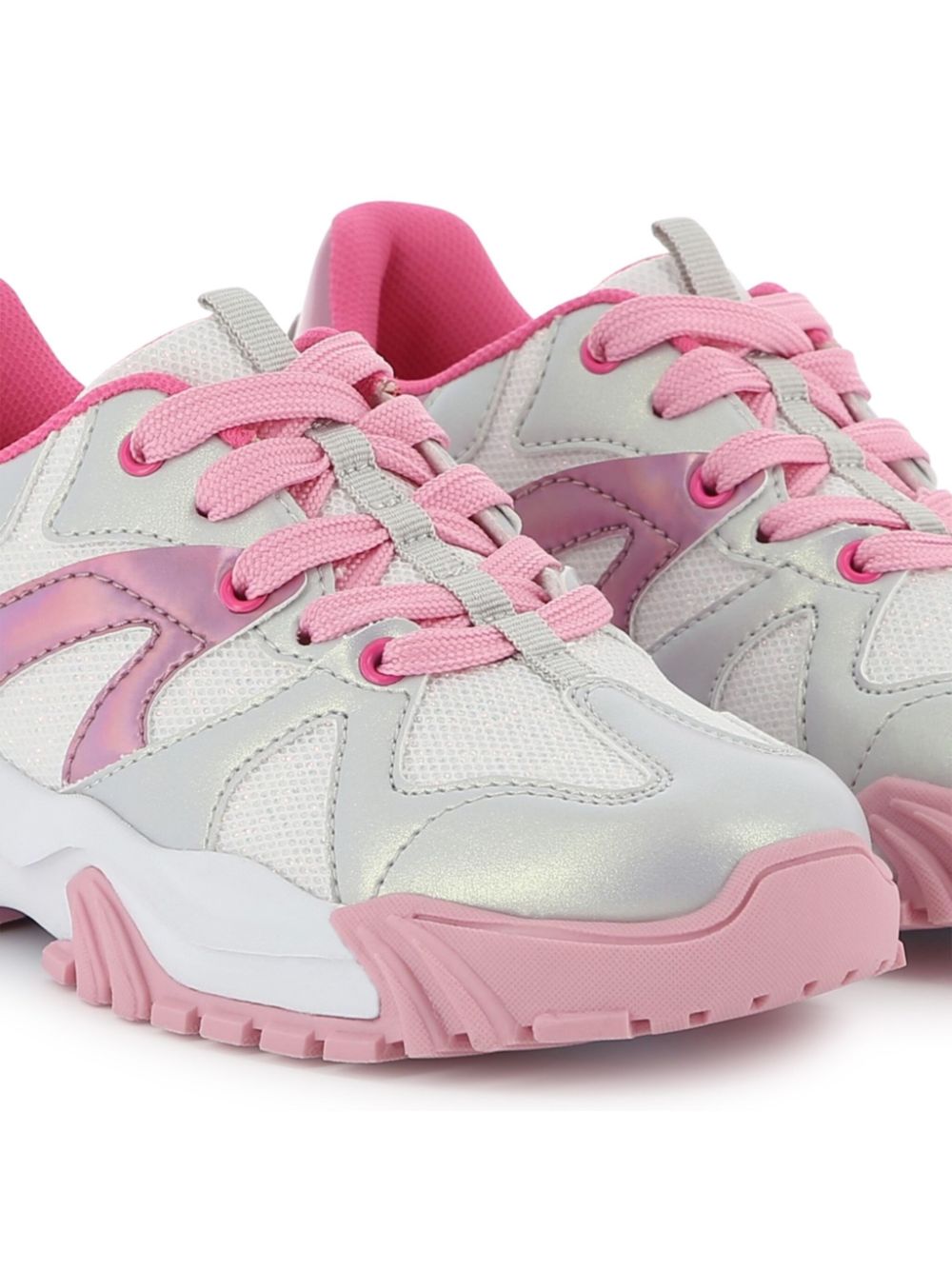 Billieblush panelled sneakers - Wit