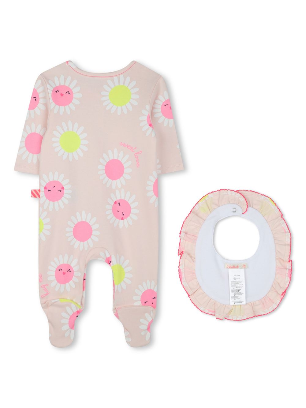 Billieblush Twee pyjama's met bloemenprint - Roze