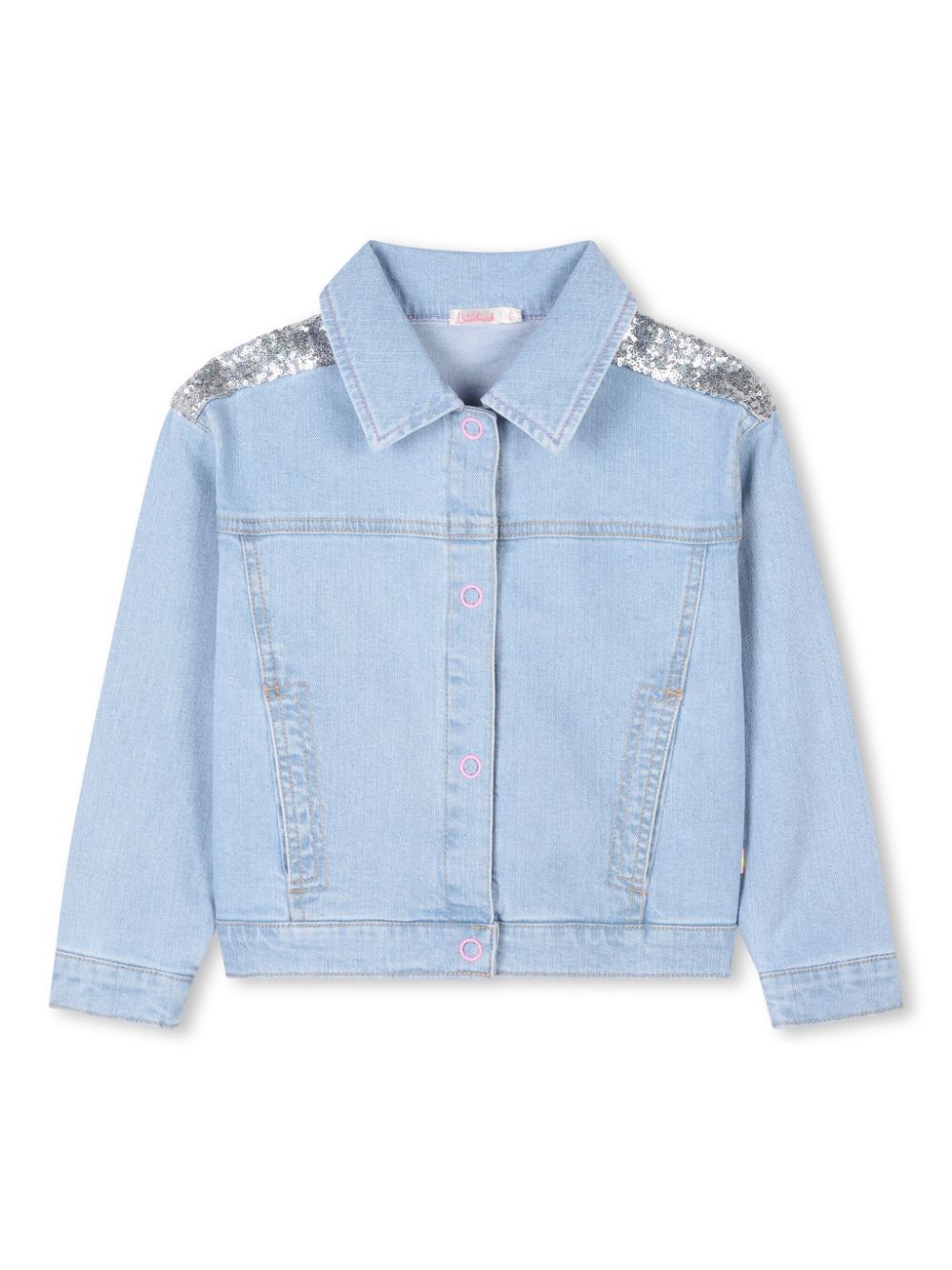 Billieblush sequin-embellished jacket - Blue