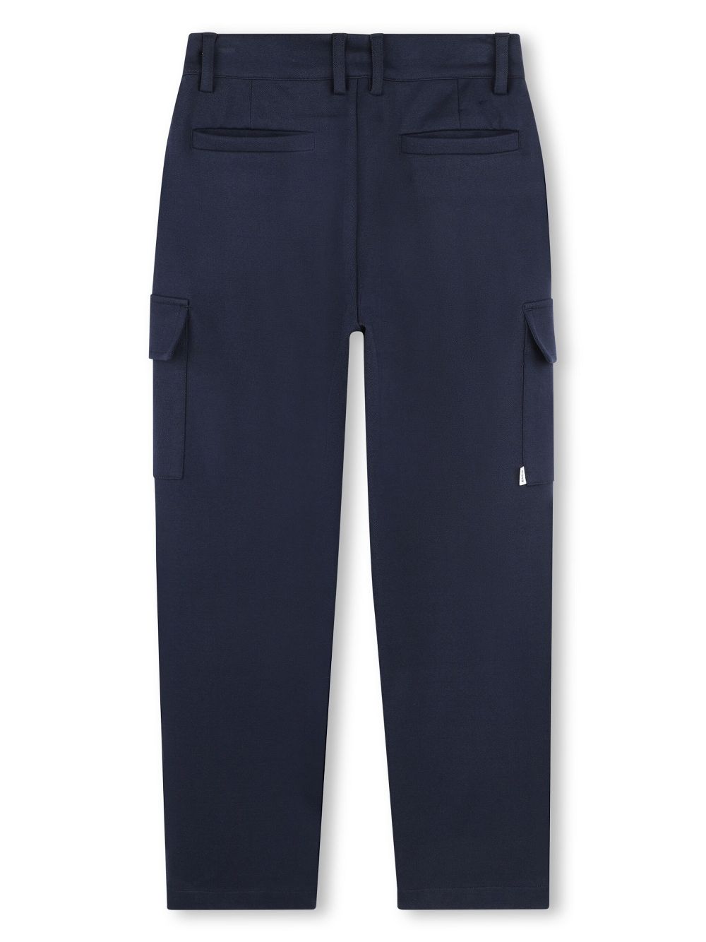 BOSS Kidswear tapered cargo trousers - Blue