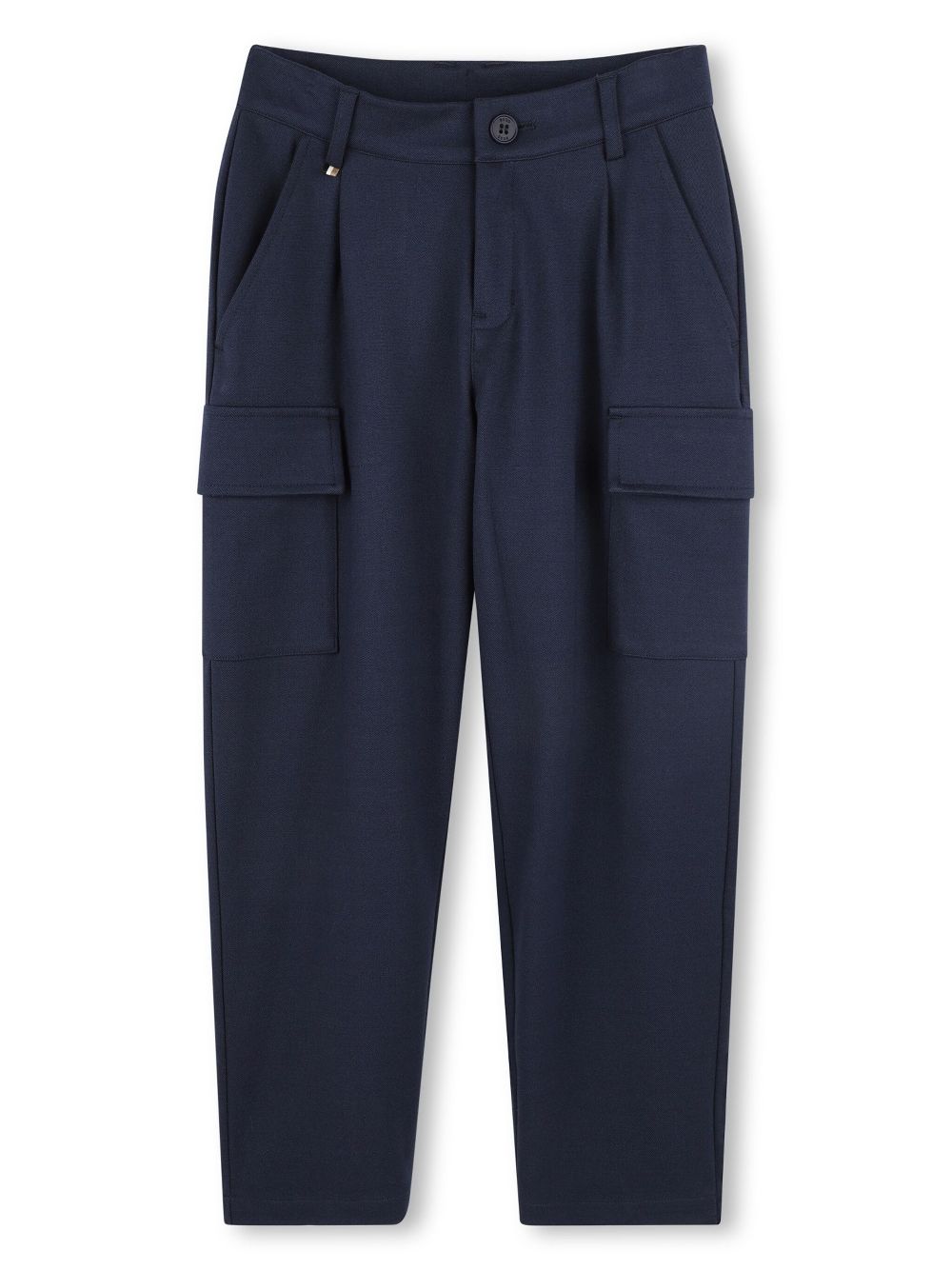 BOSS Kidswear tapered cargo trousers - Blue