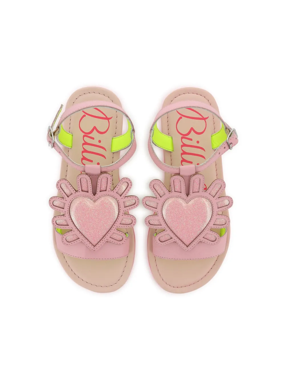 Billieblush Sandalen met hartapplicatie Roze