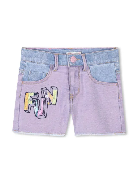 Billieblush sequined shorts