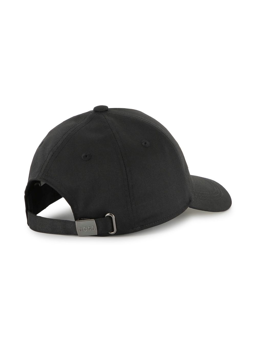 BOSS Kidswear logo-embroidered curved-peak cap - Black