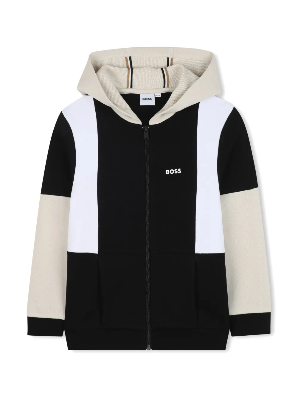 BOSS Kidswear Trainingspak met logoprint Zwart