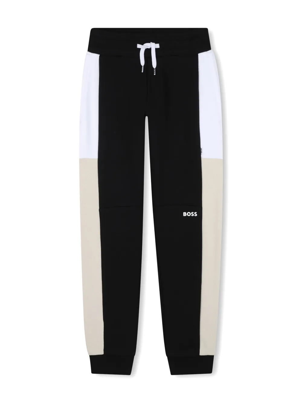 BOSS Kidswear Trainingspak met logoprint Zwart