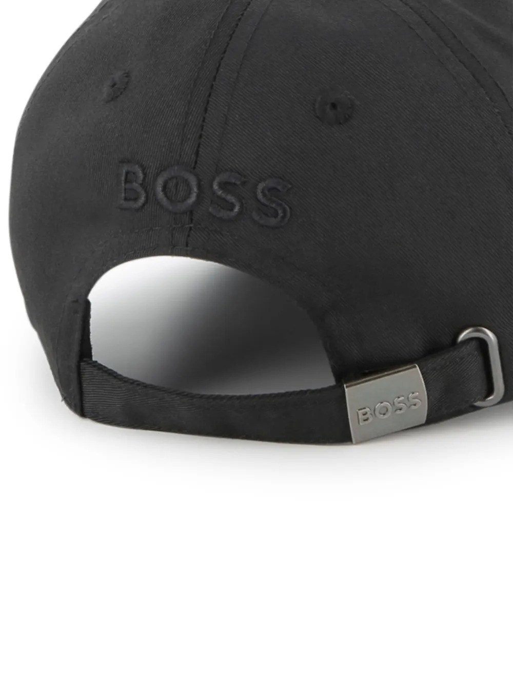 BOSS Kidswear Pet met logo Zwart