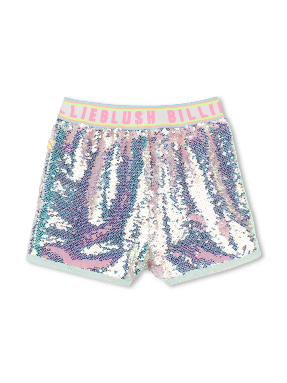 Billieblush Shorts verfraaid met pailletten - Blauw