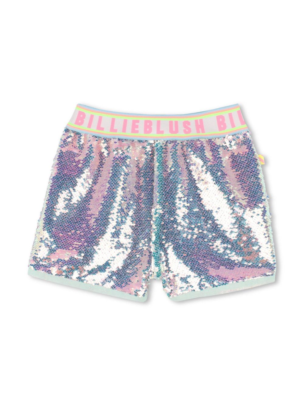 Billieblush sequin-embellished shorts - Blue