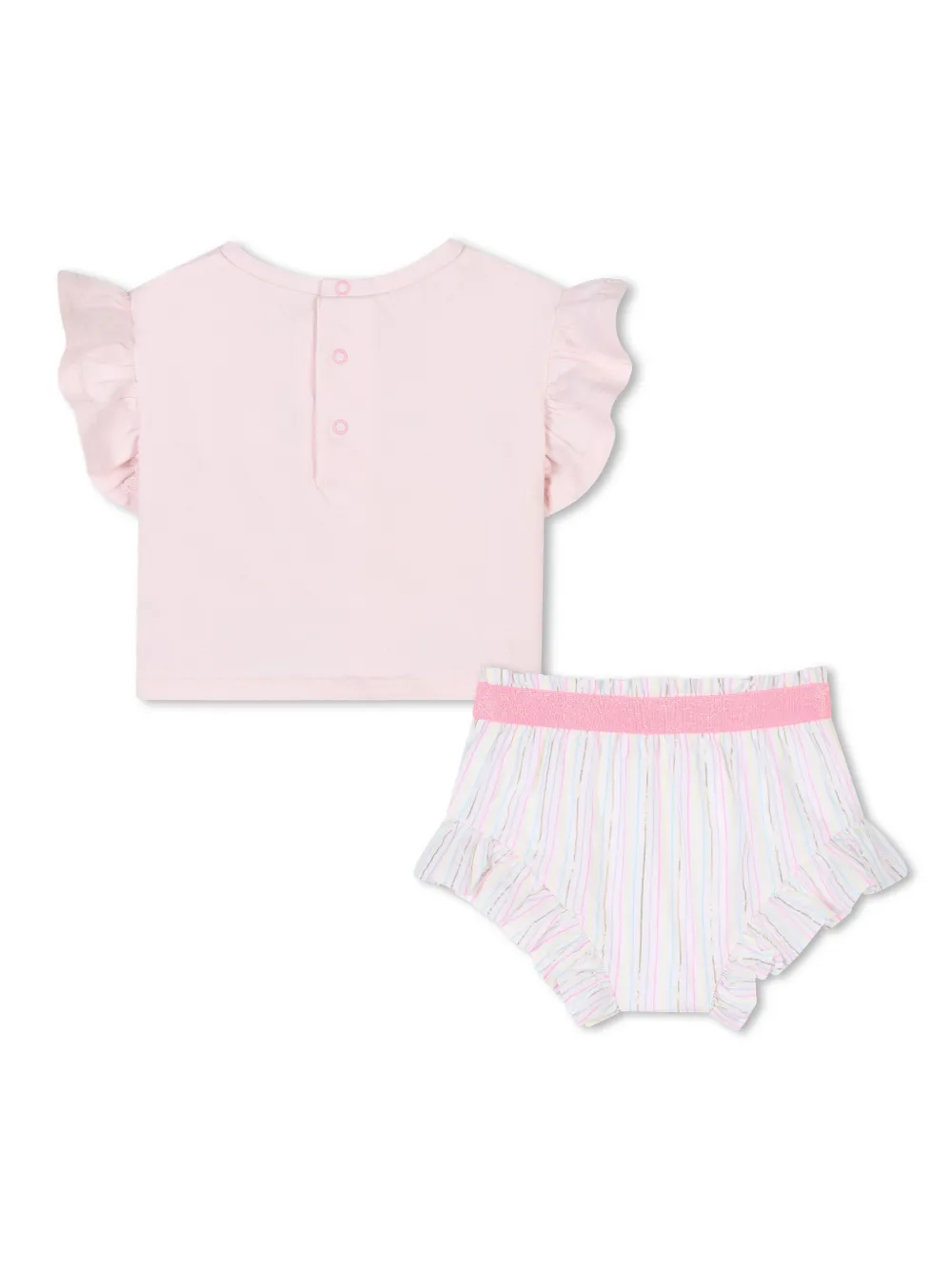 Billieblush Top en shorts met korte mouwen - Roze