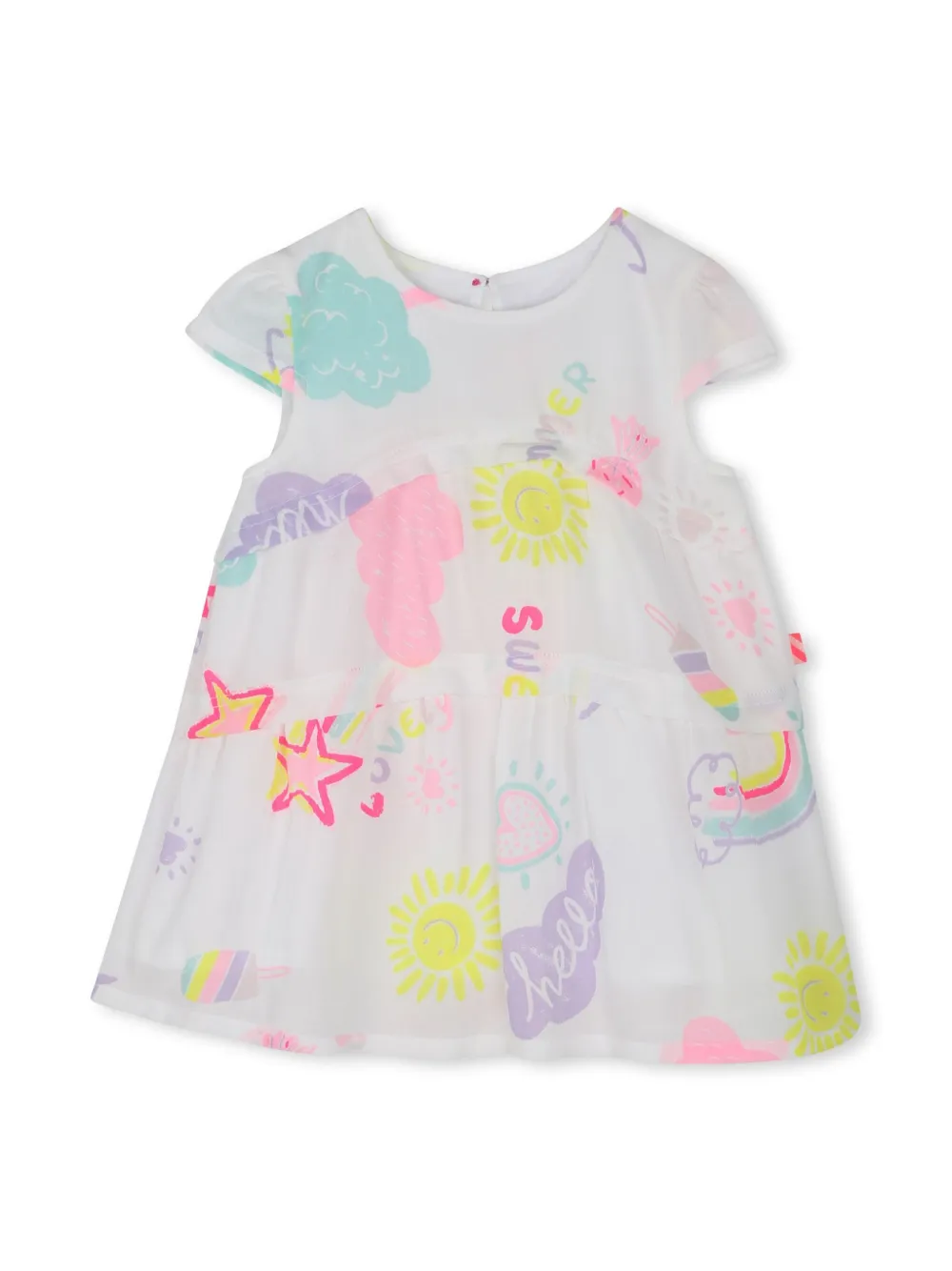 BILLIEBLUSH GRAPHIC-PRINT DRESS SET