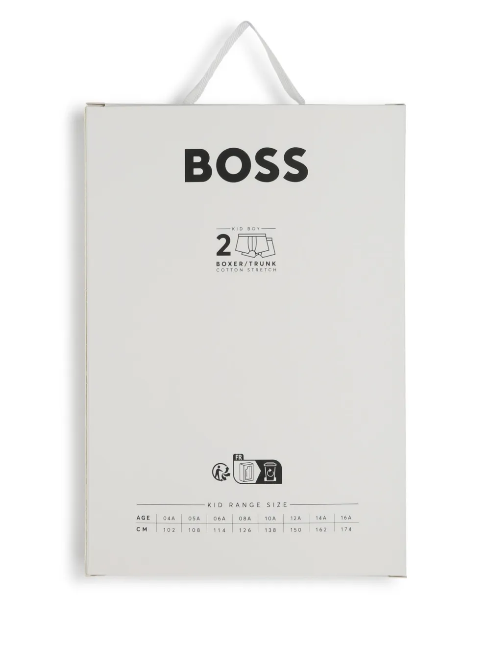 BOSS Kidswear Boxershorts met logoband Blauw