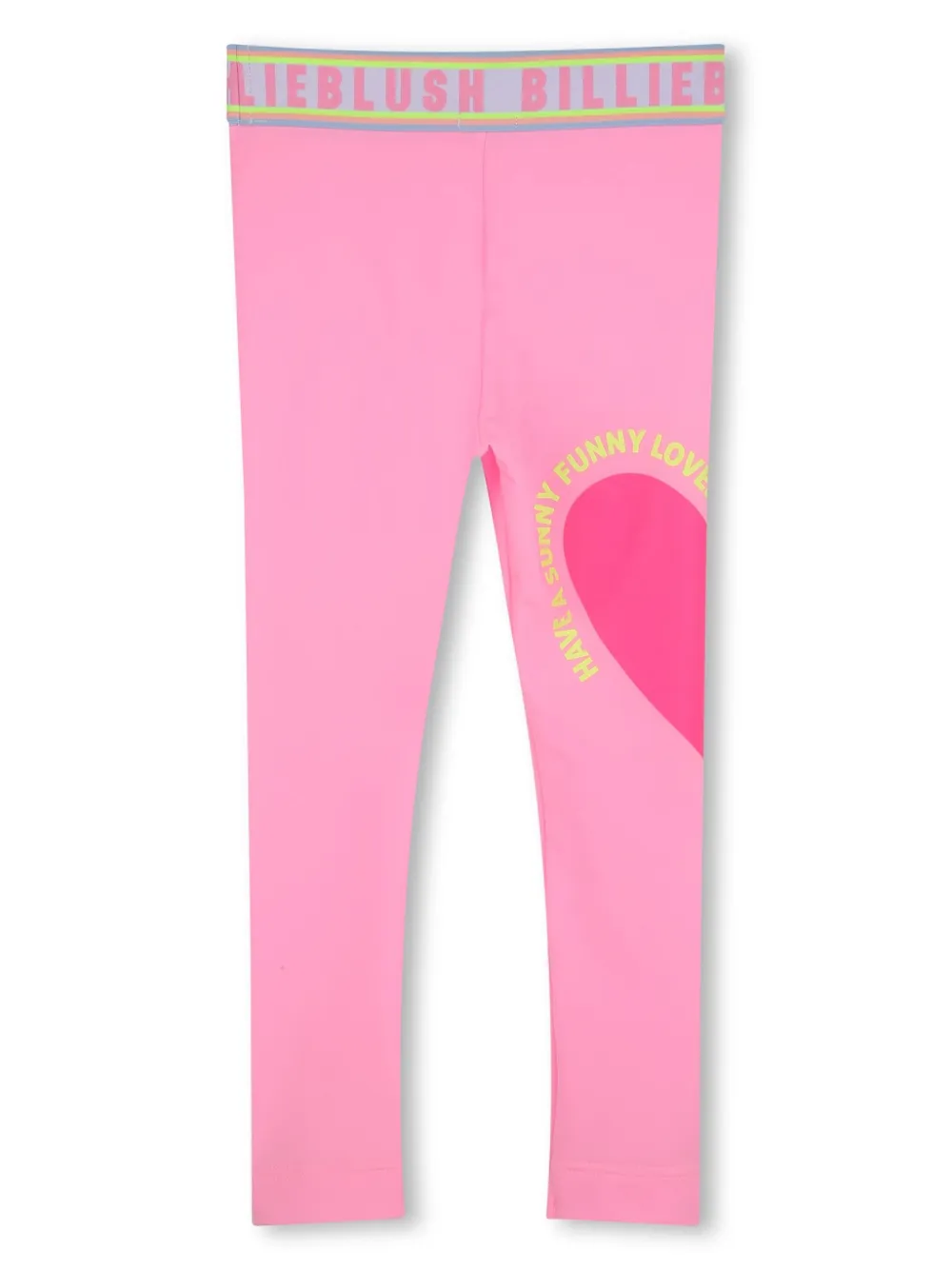 Billieblush Legging met logo tailleband - Roze